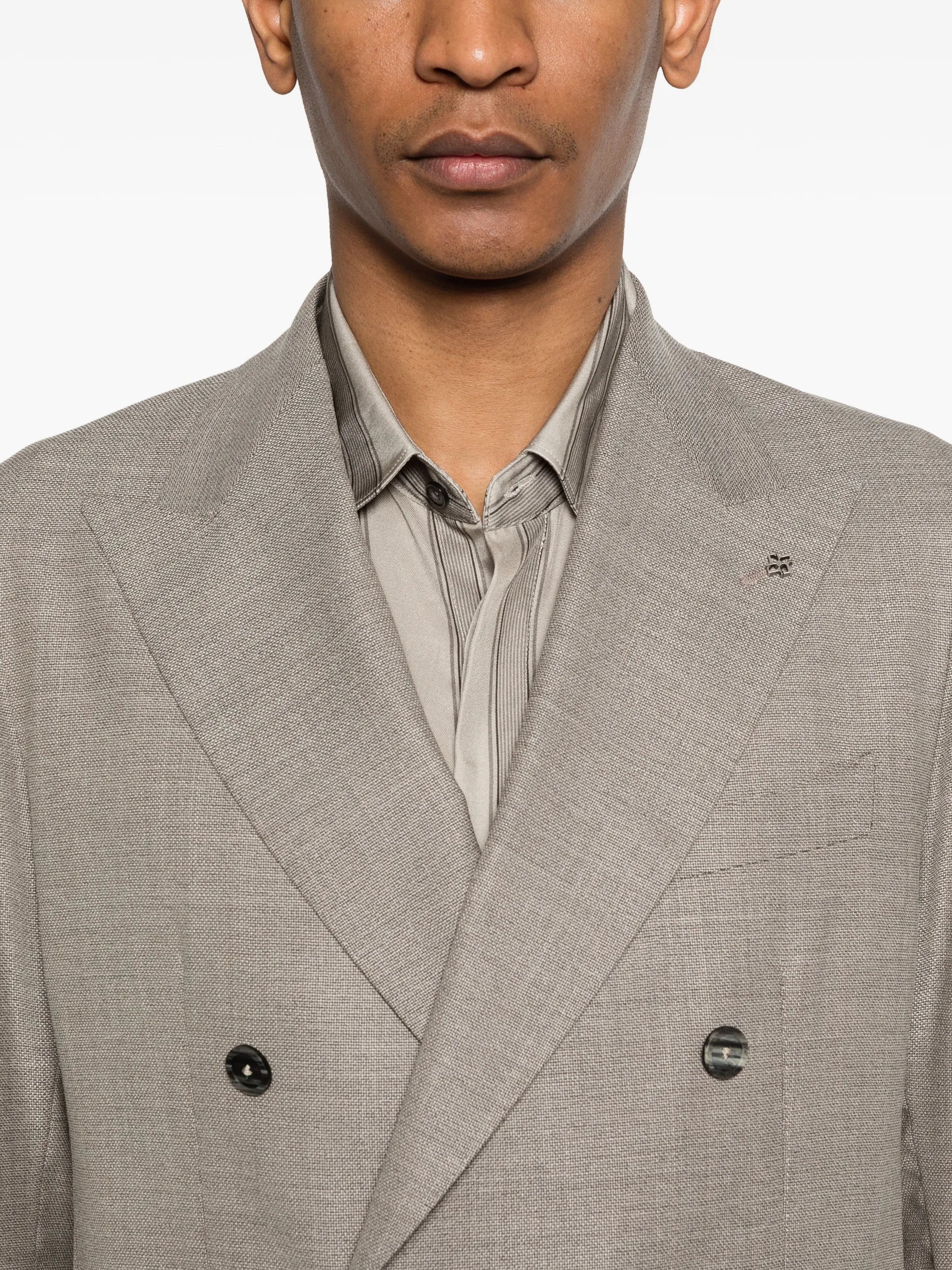 Tagliatore Tagliatore Double-breasted Blazer, view 2