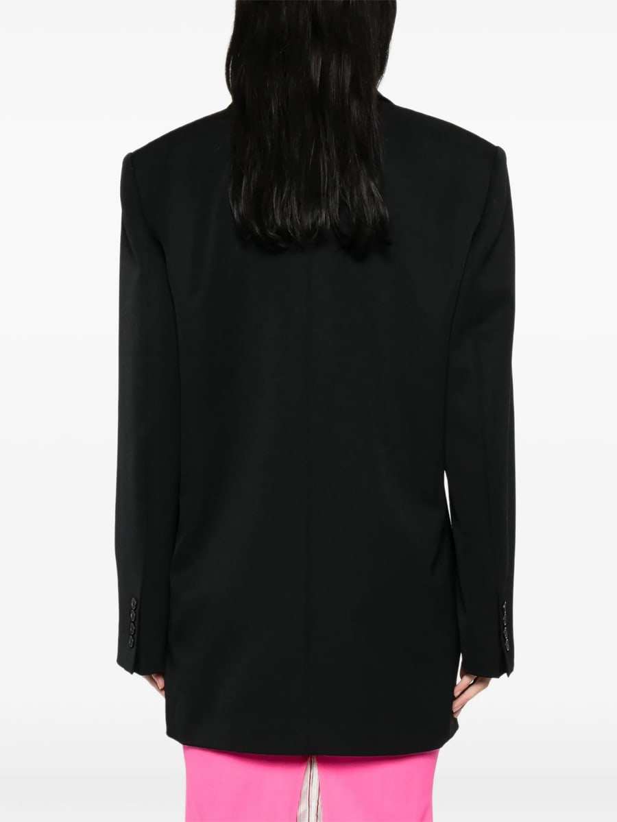 The Attico The Attico Notched-lapels Blazer, view 4