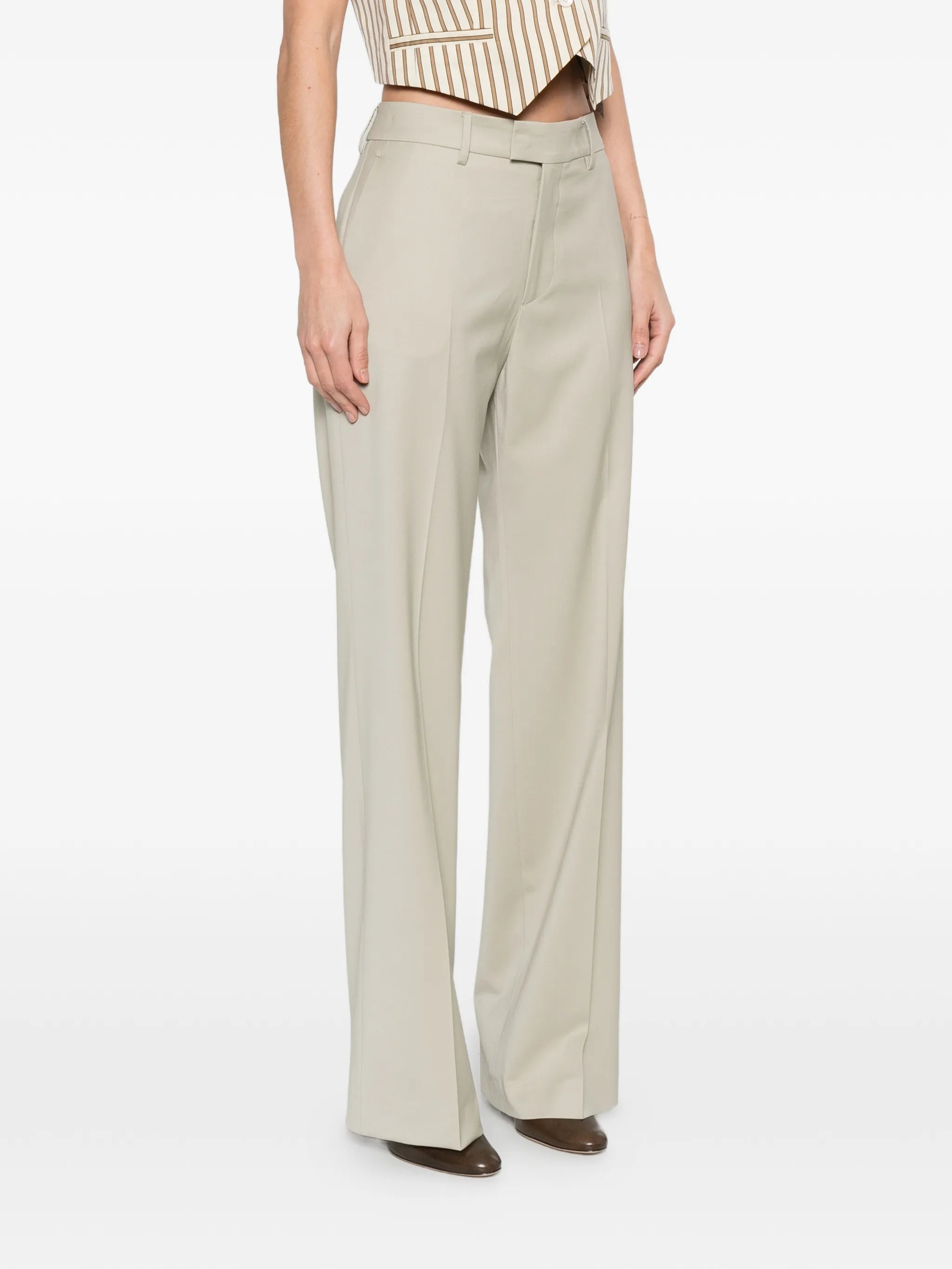 Berwich Berwich Pressed-crease Trousers, view 2
