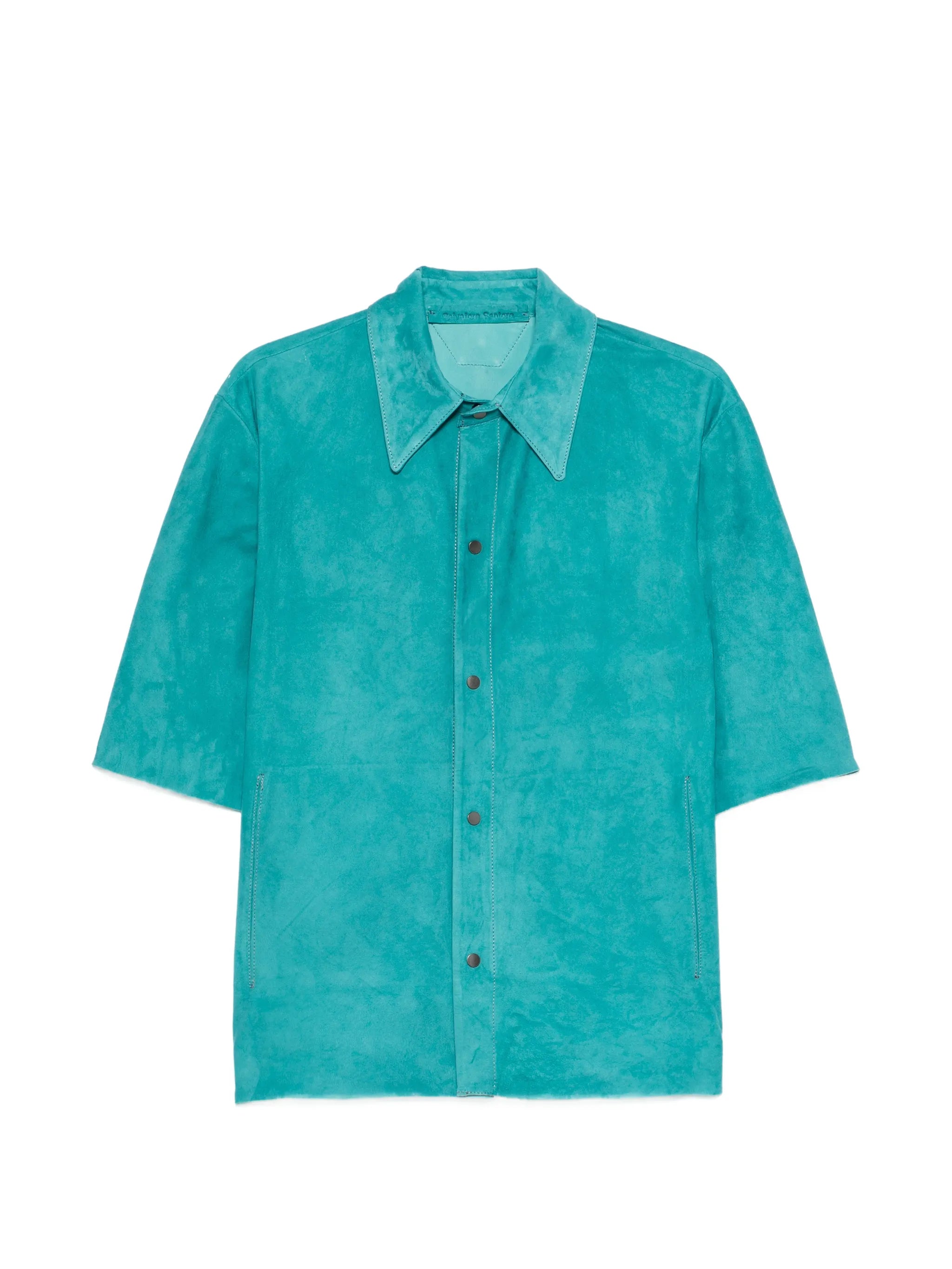 Santoro Santoro Button-up Short-sleeve Overshirt
