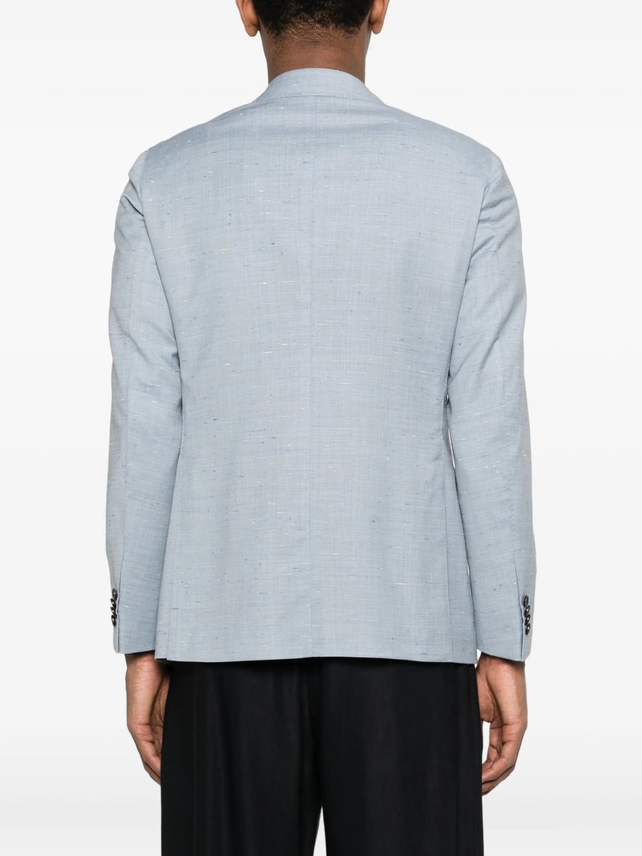 Caruso Caruso Aida Two-button Blazer, view 3