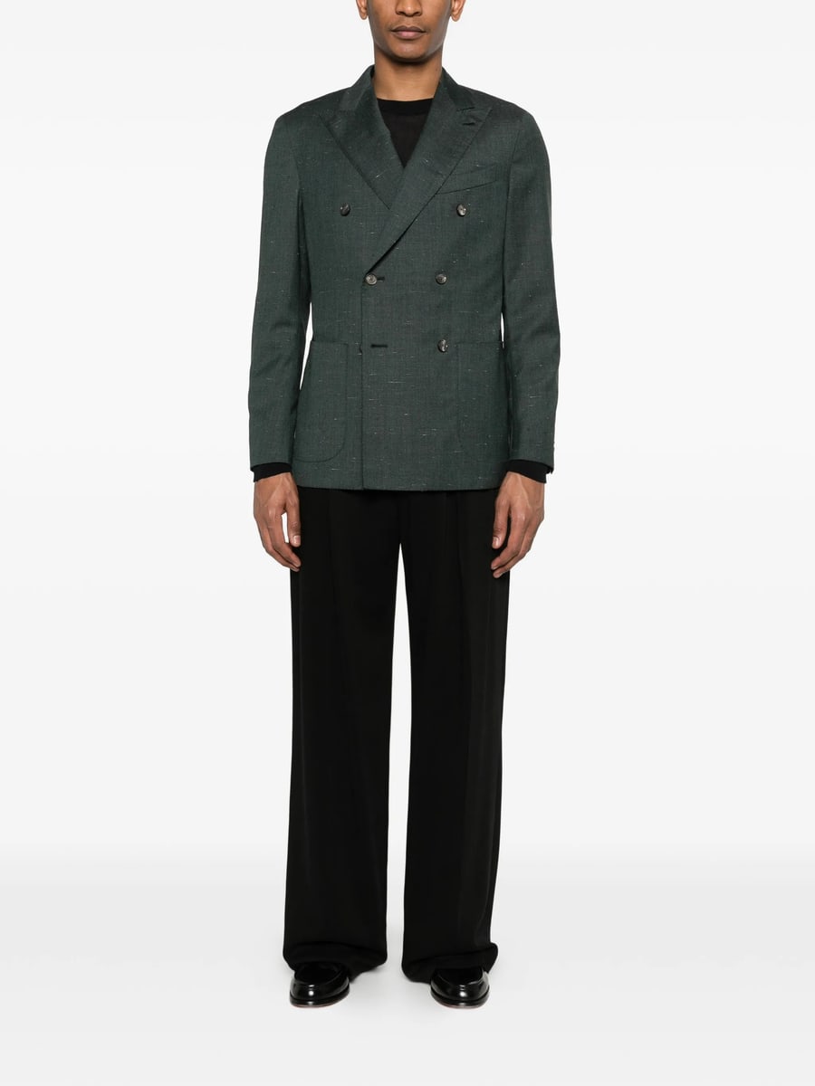 Caruso Caruso Double-breasted Blazer, view 2
