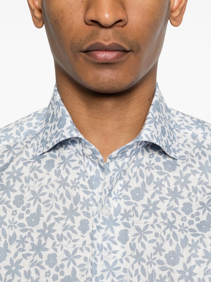 Barba Barba Dandy Life Floral Shirt, view 4