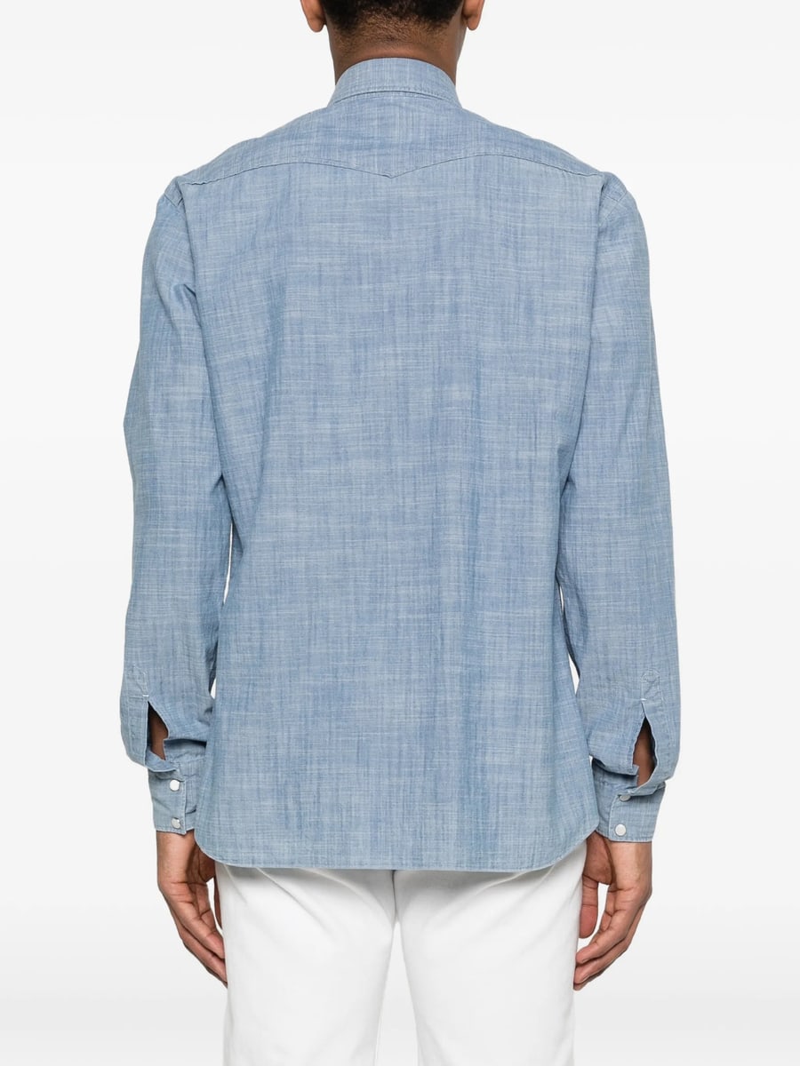 Barba Barba Button-fastening Shirt, view 3