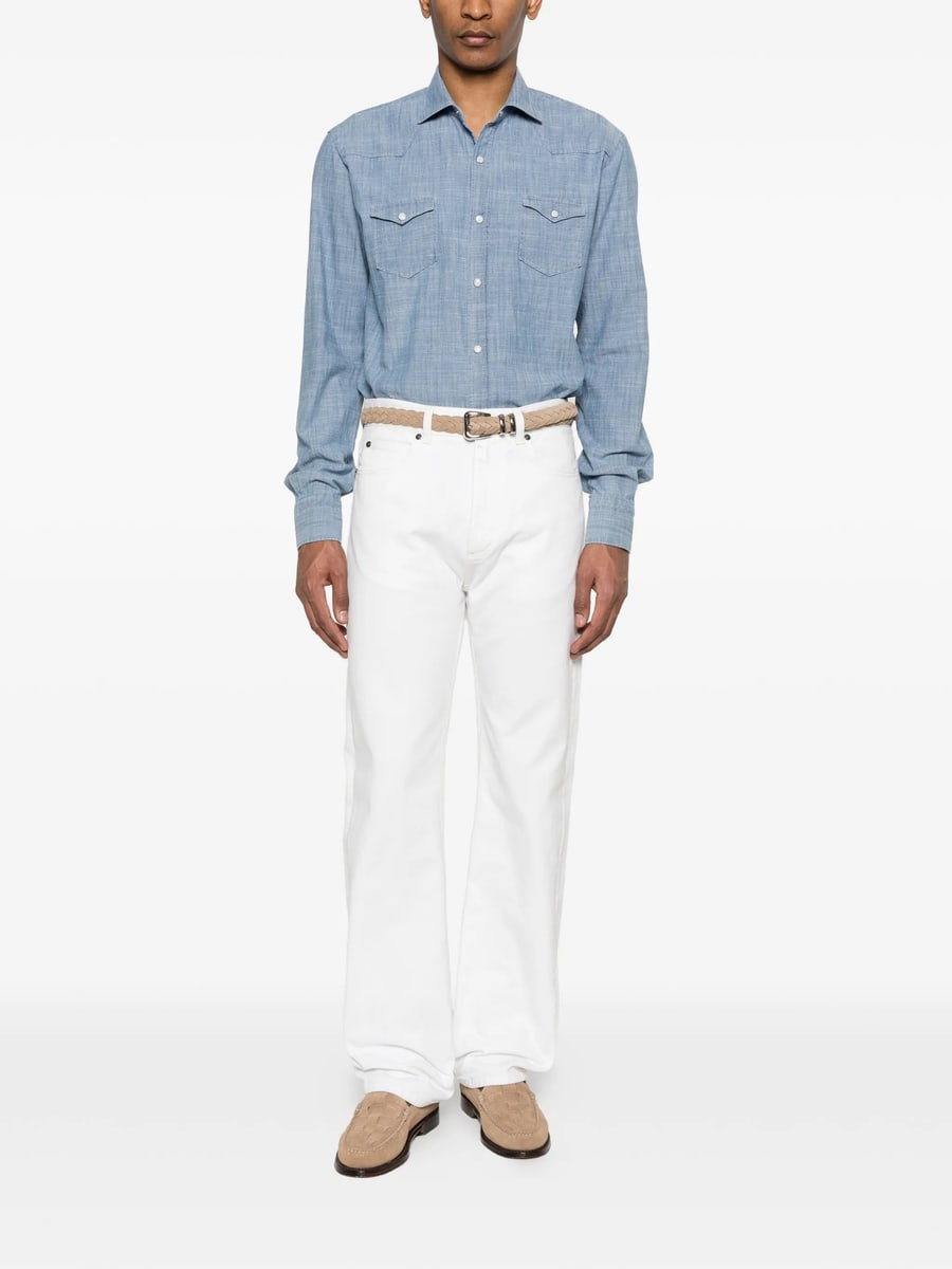 Barba Barba Button-fastening Shirt, view 4