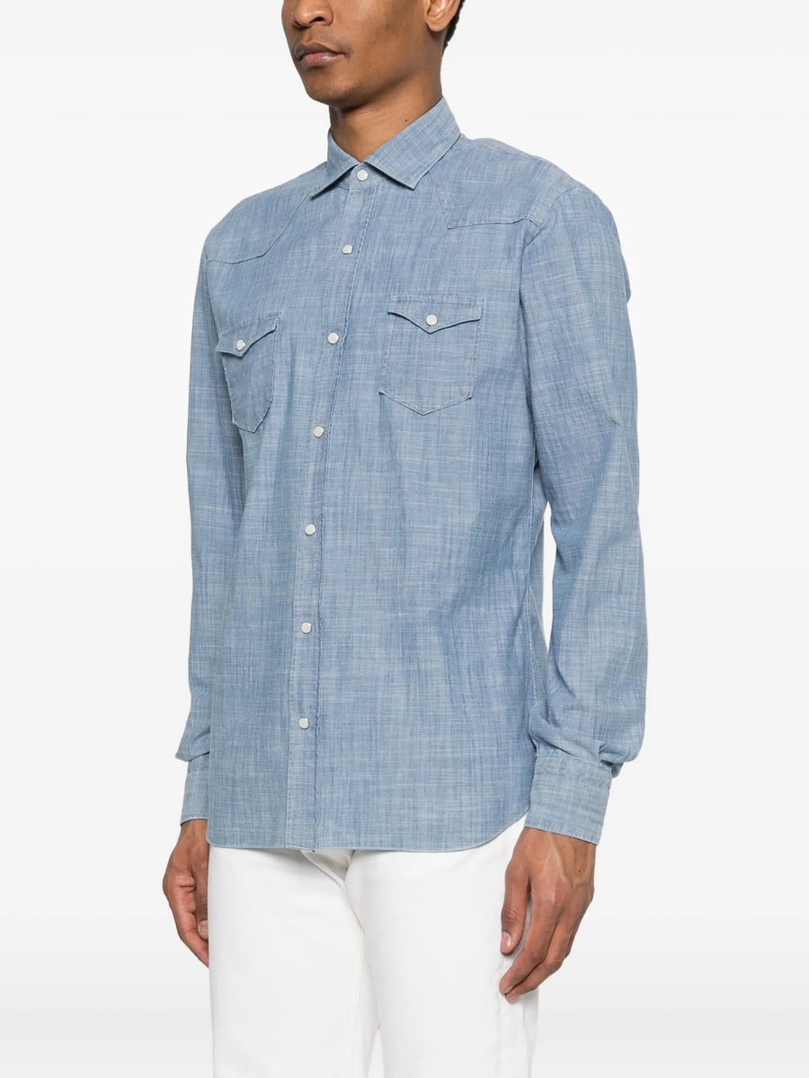 Barba Barba Button-fastening Shirt, view 5
