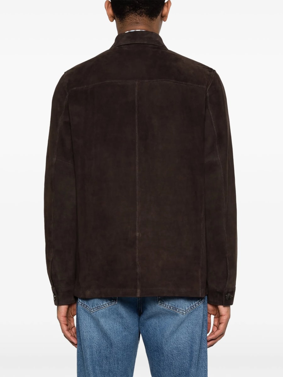 Moorer Moorer Leather Jacket, view 4