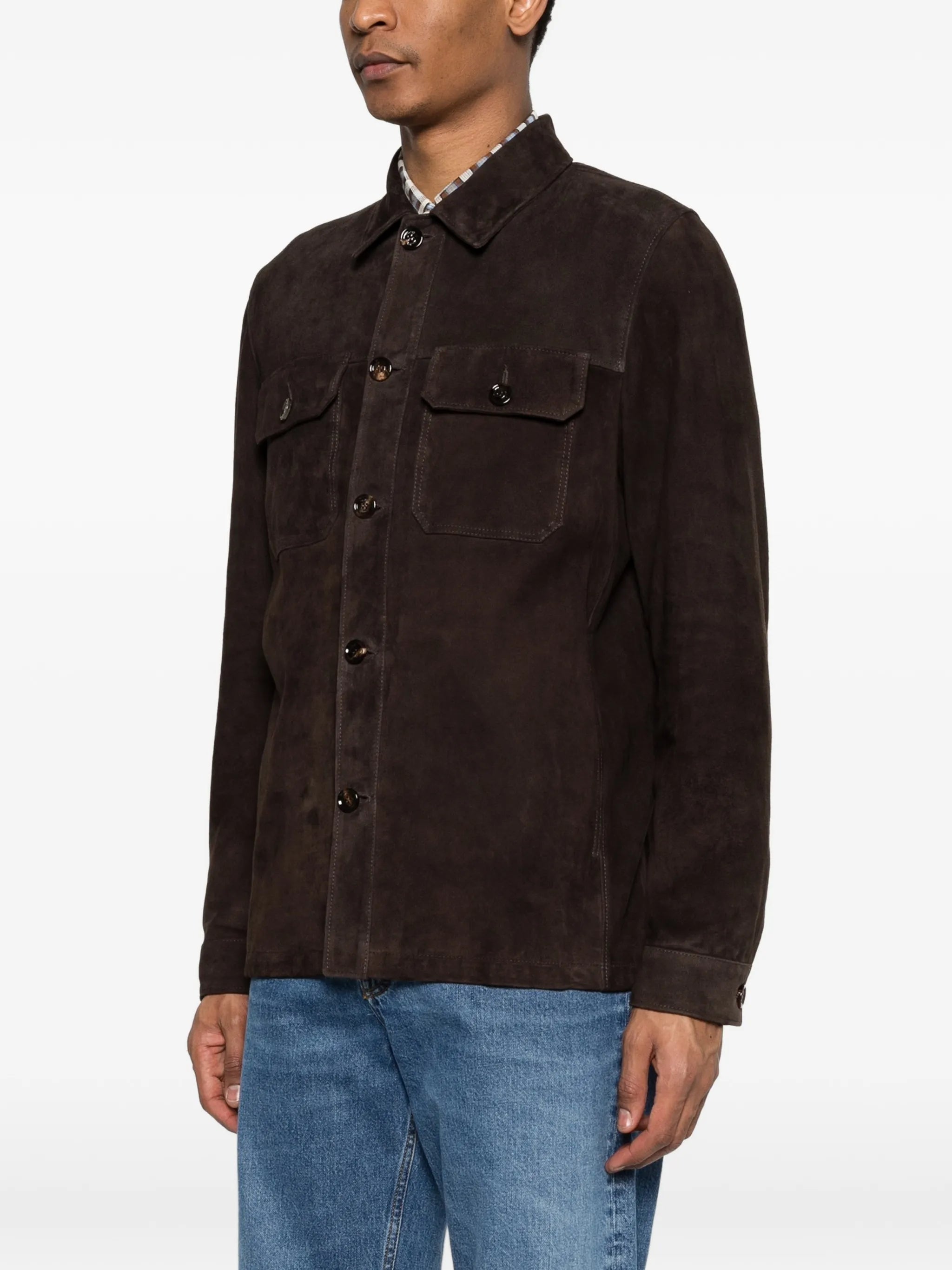 Moorer Moorer Leather Jacket, view 2