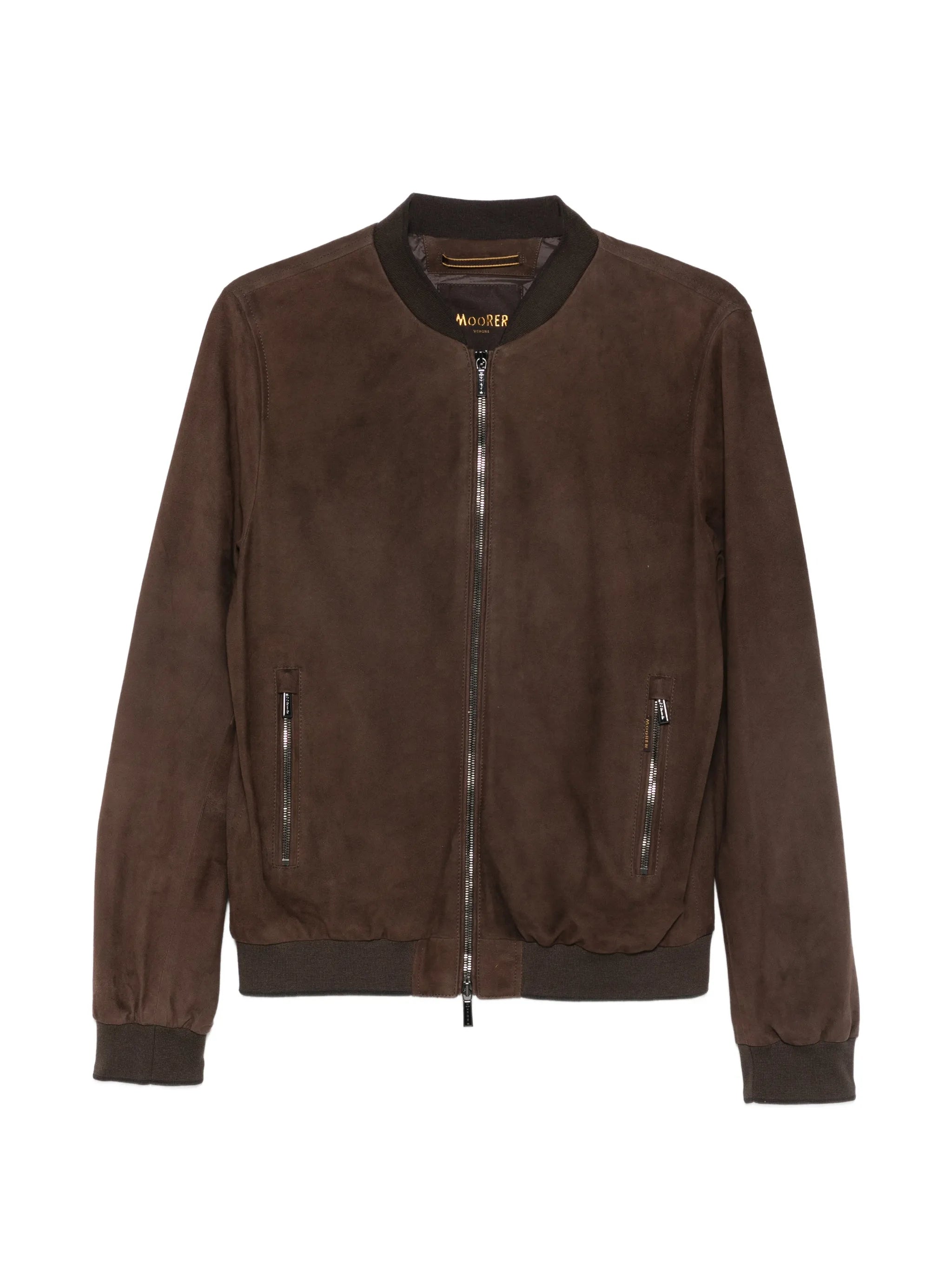 Moorer Moorer Suede Bomber Jacket