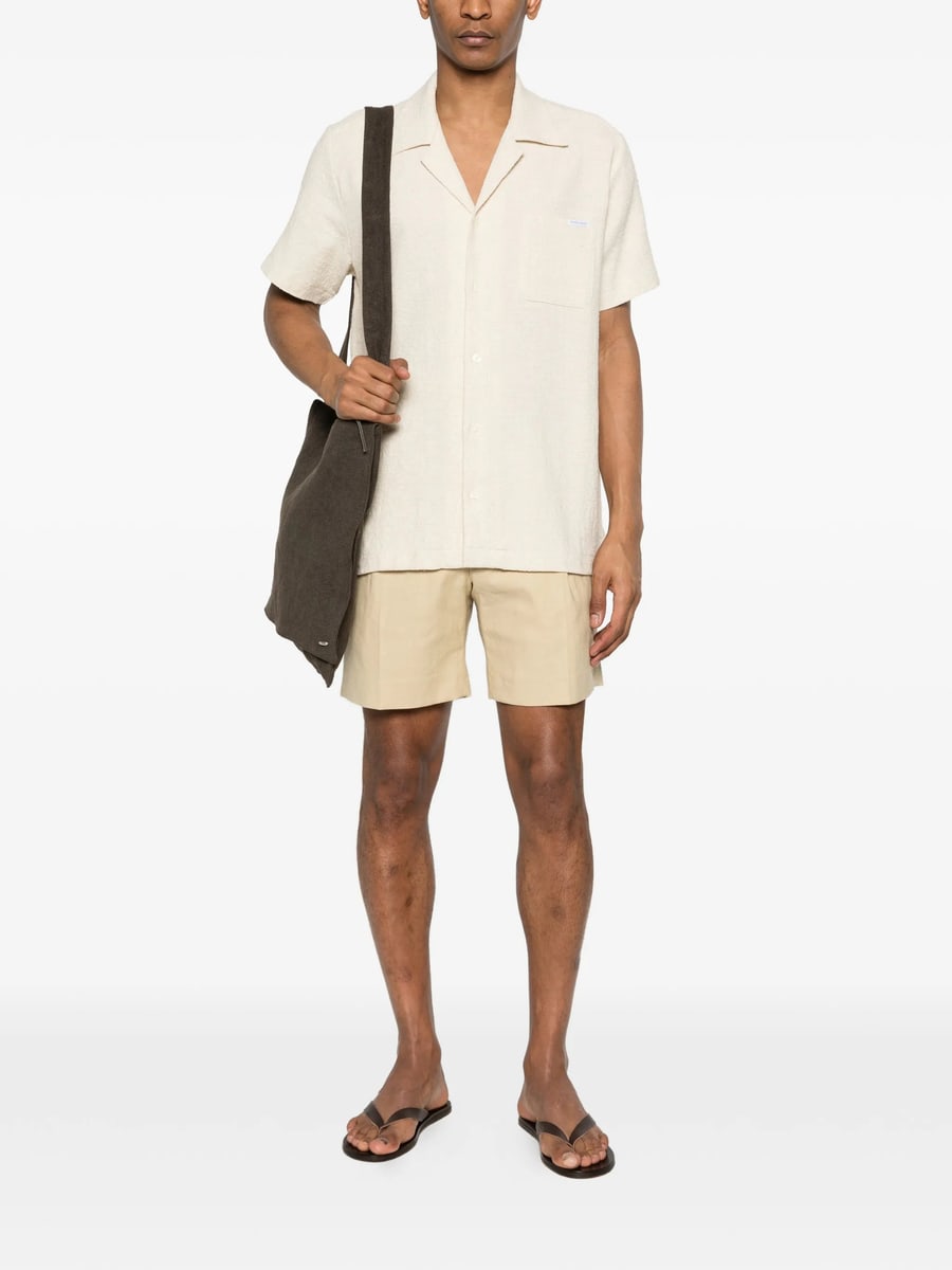 Maison Labiche Maison Labiche Logo-patch Shirt, view 3