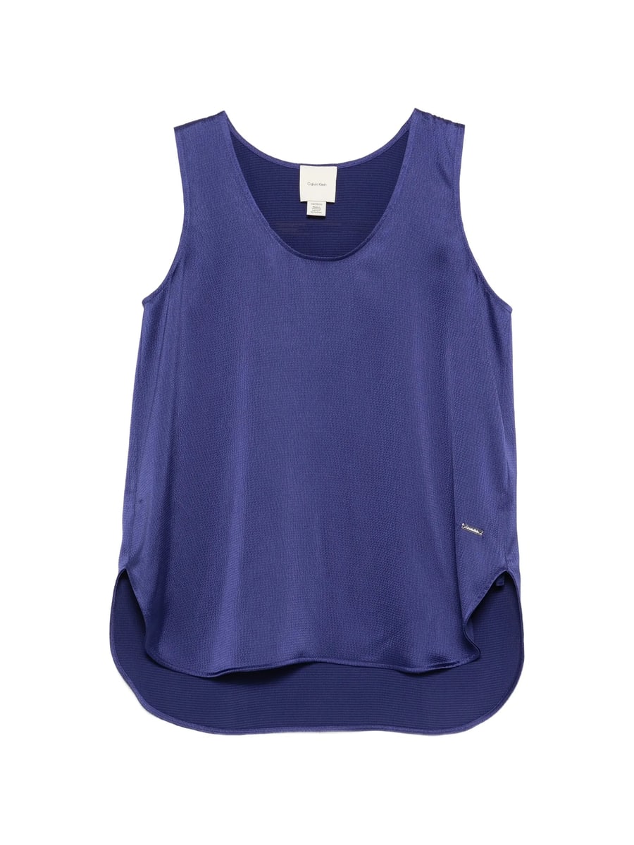 Calvin Klein Calvin Klein Logo-appliqué Blouse