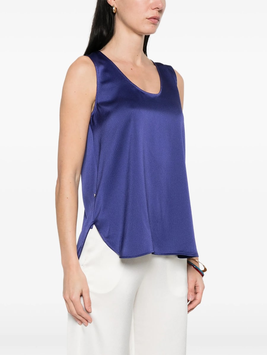 Calvin Klein Calvin Klein Logo-appliqué Blouse, view 5
