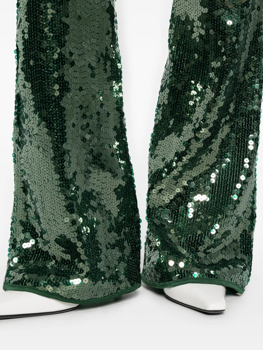 Oséree Oséree Marilyn Sequin Trousers, view 4