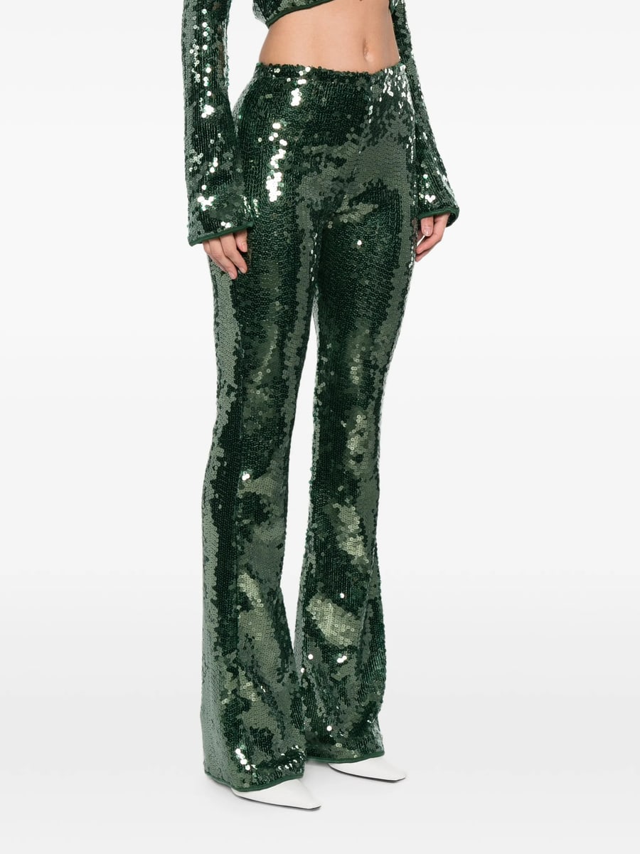 Oséree Oséree Marilyn Sequin Trousers, view 5