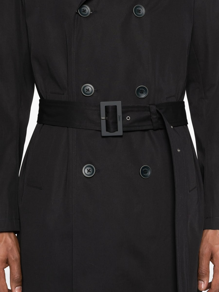 Herno Herno Double-breasted Trench Coat, view 3