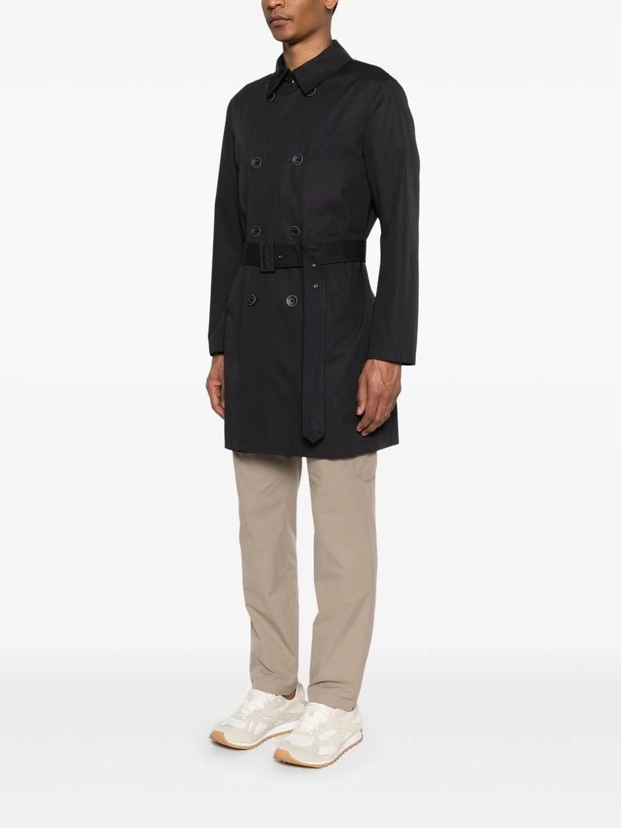 Herno Herno Double-breasted Trench Coat, view 4