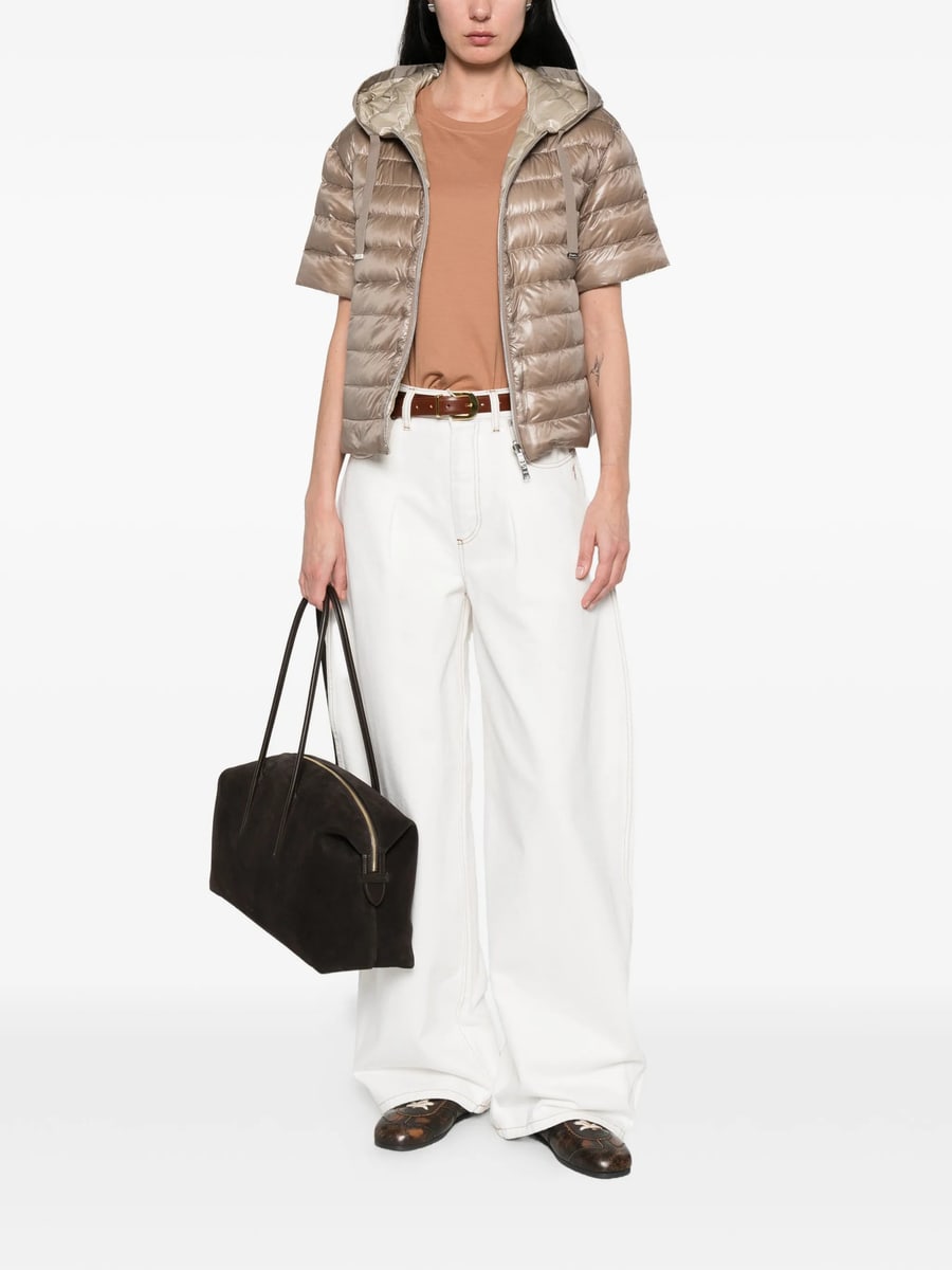 Herno Herno Short-sleeve Hooded Jacket, view 2