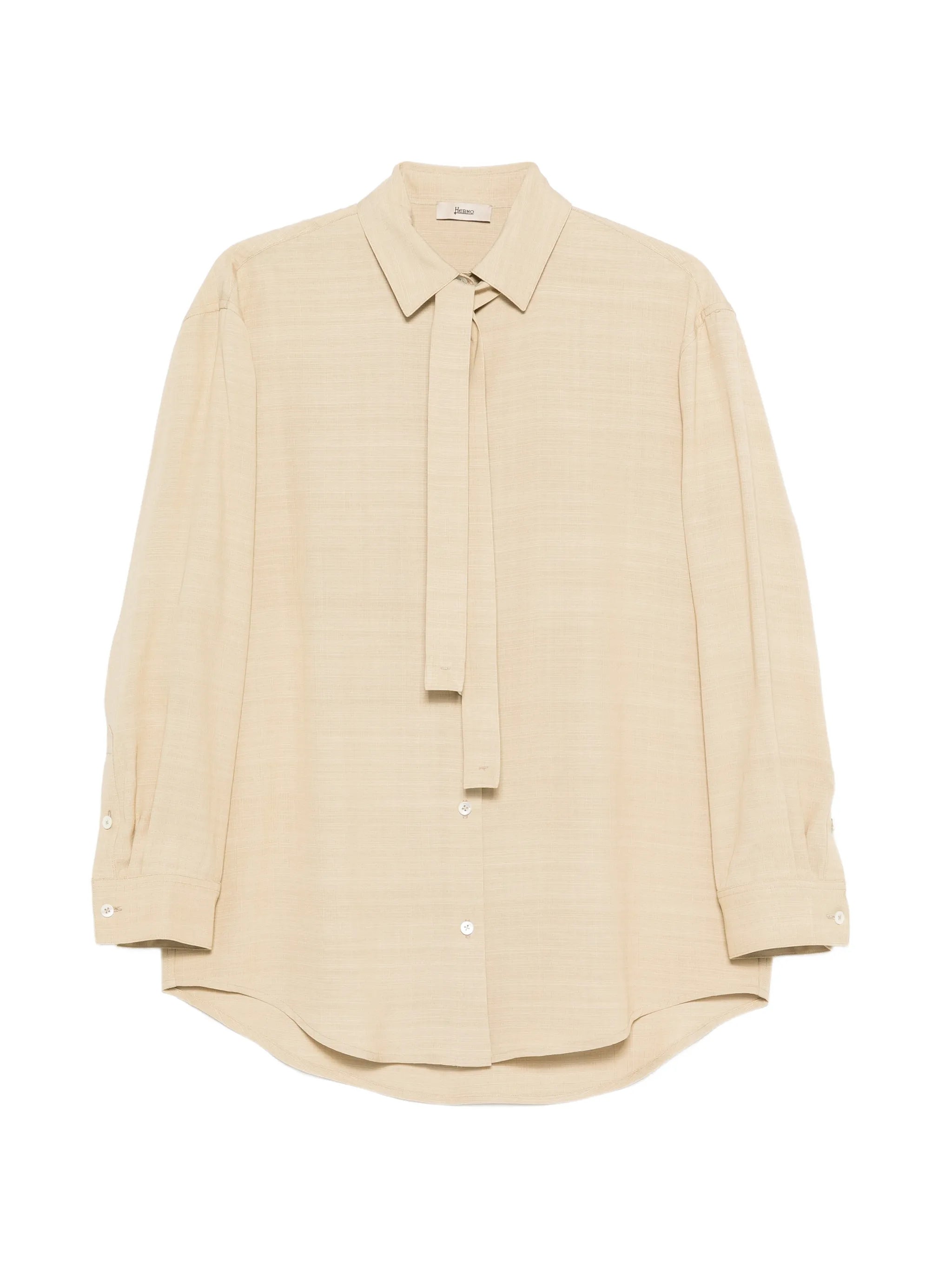 Herno Herno Tie-neck Shirt