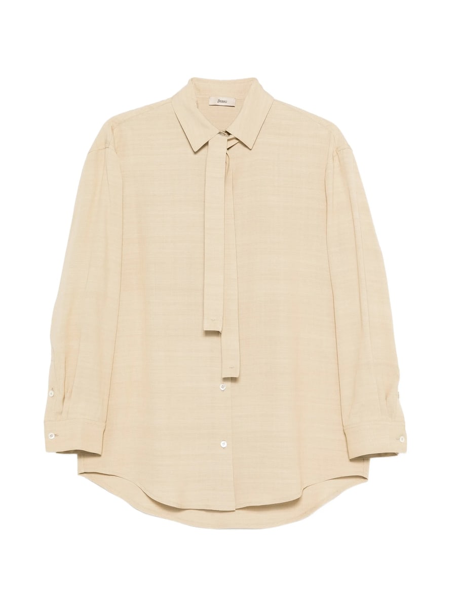 Herno Herno Tie-neck Shirt