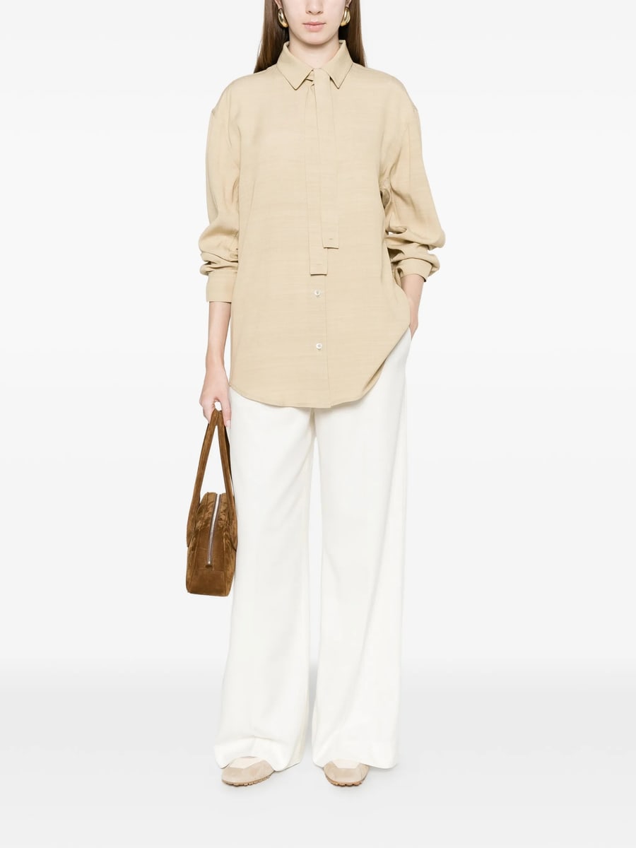 Herno Herno Tie-neck Shirt, view 4