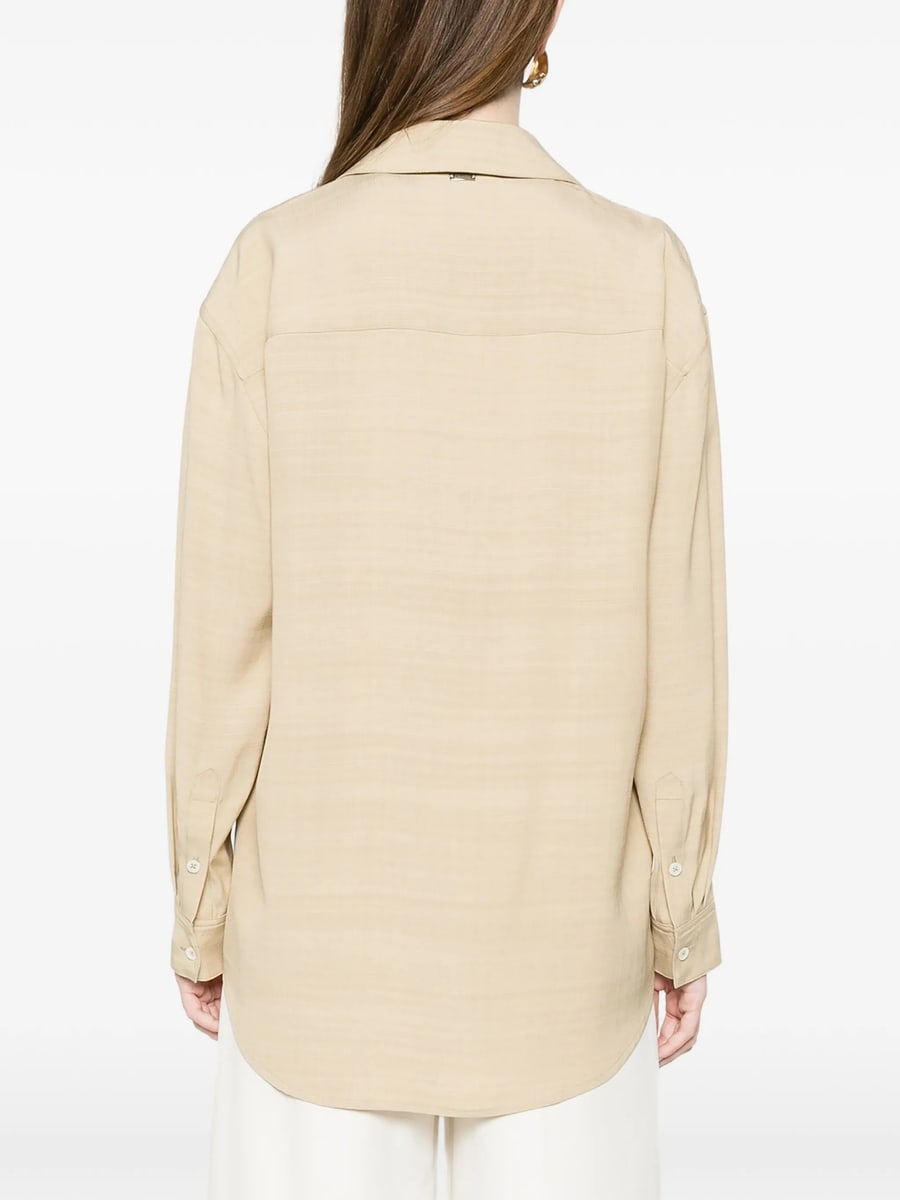 Herno Herno Tie-neck Shirt, view 5