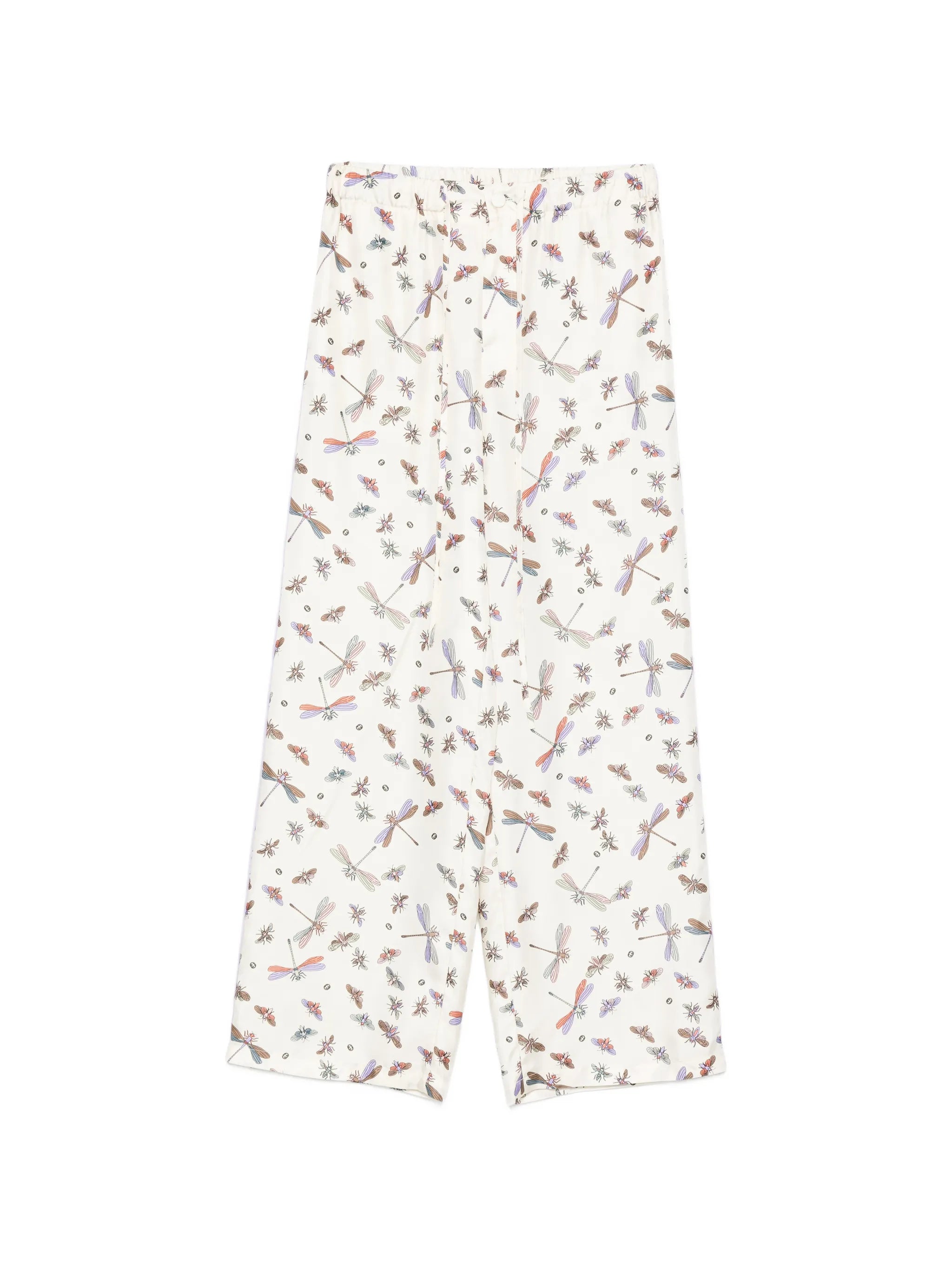 Gucci Gucci Dragonfly-print Trousers