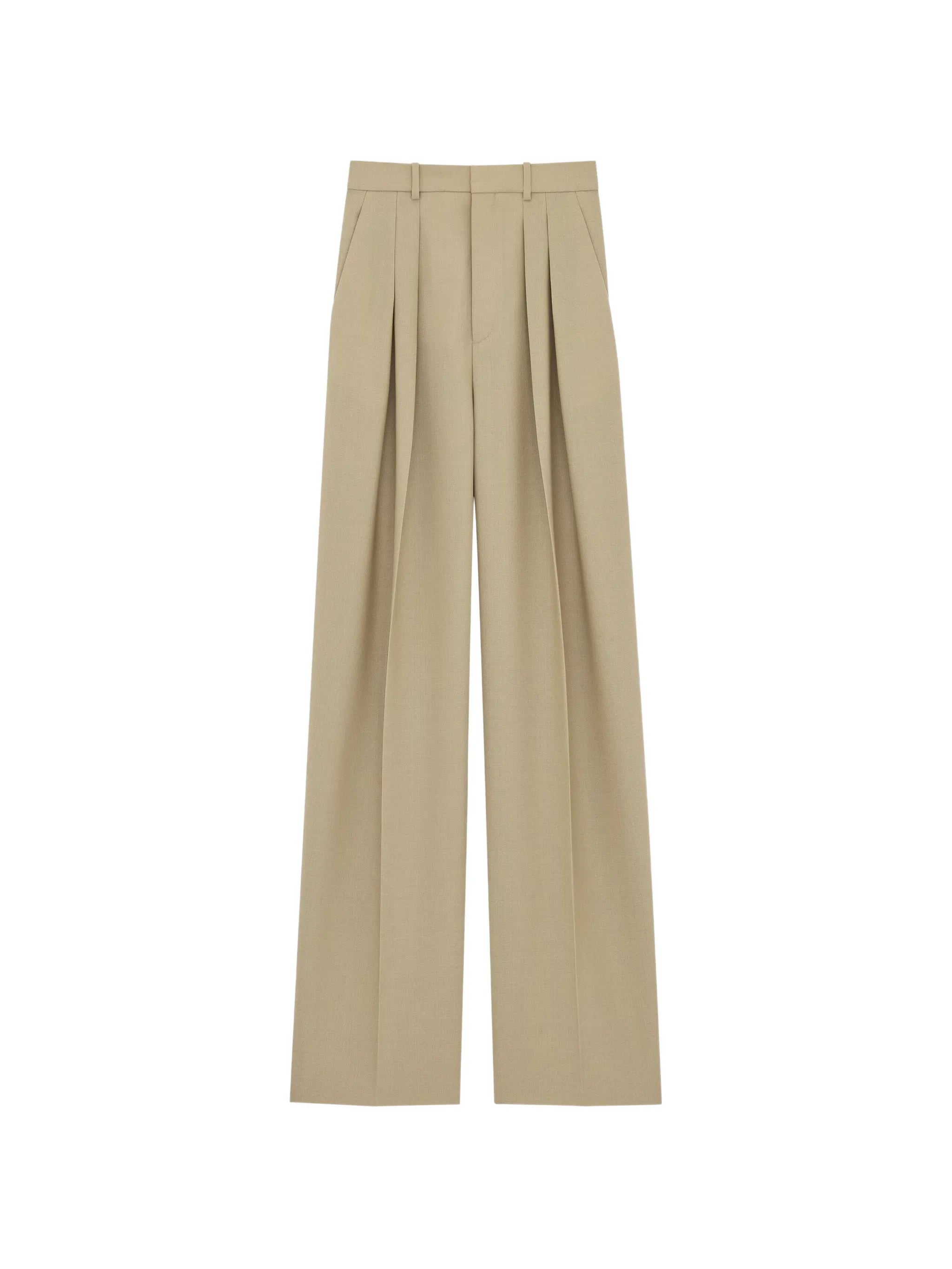 Saint Laurent Saint Laurent Pleated Trousers