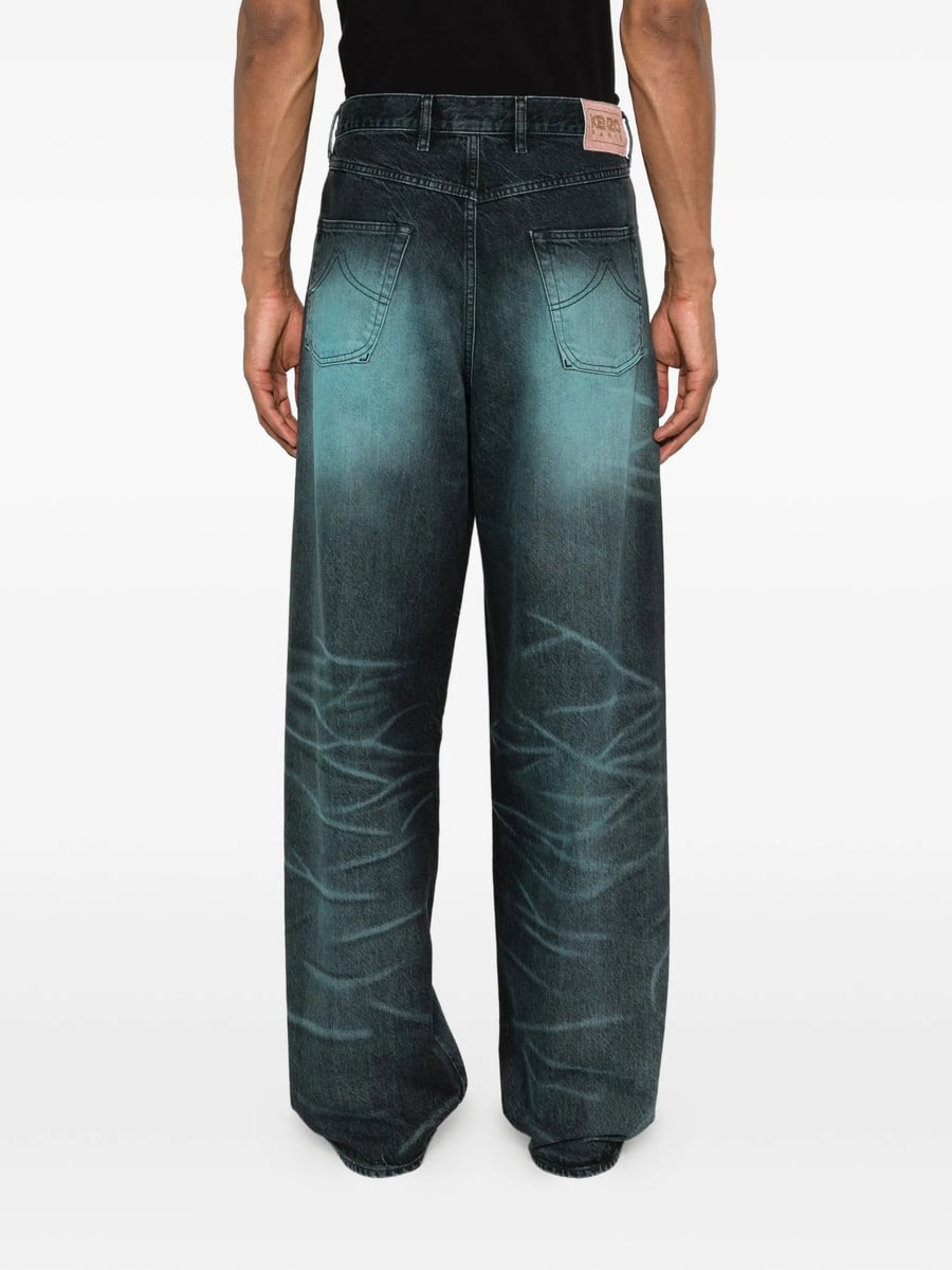 Kenzo Kenzo Washed Jeans, view 3