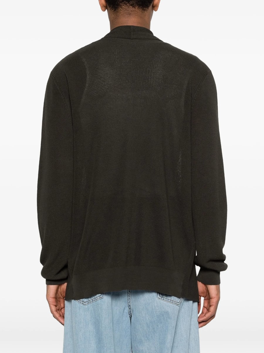 Roberto Collina Roberto Collina Open-front Cardigan, view 4