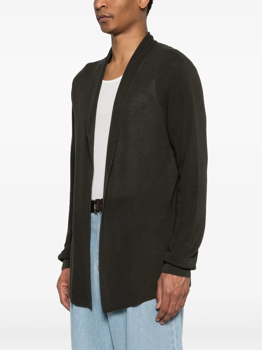 Roberto Collina Roberto Collina Open-front Cardigan, view 5
