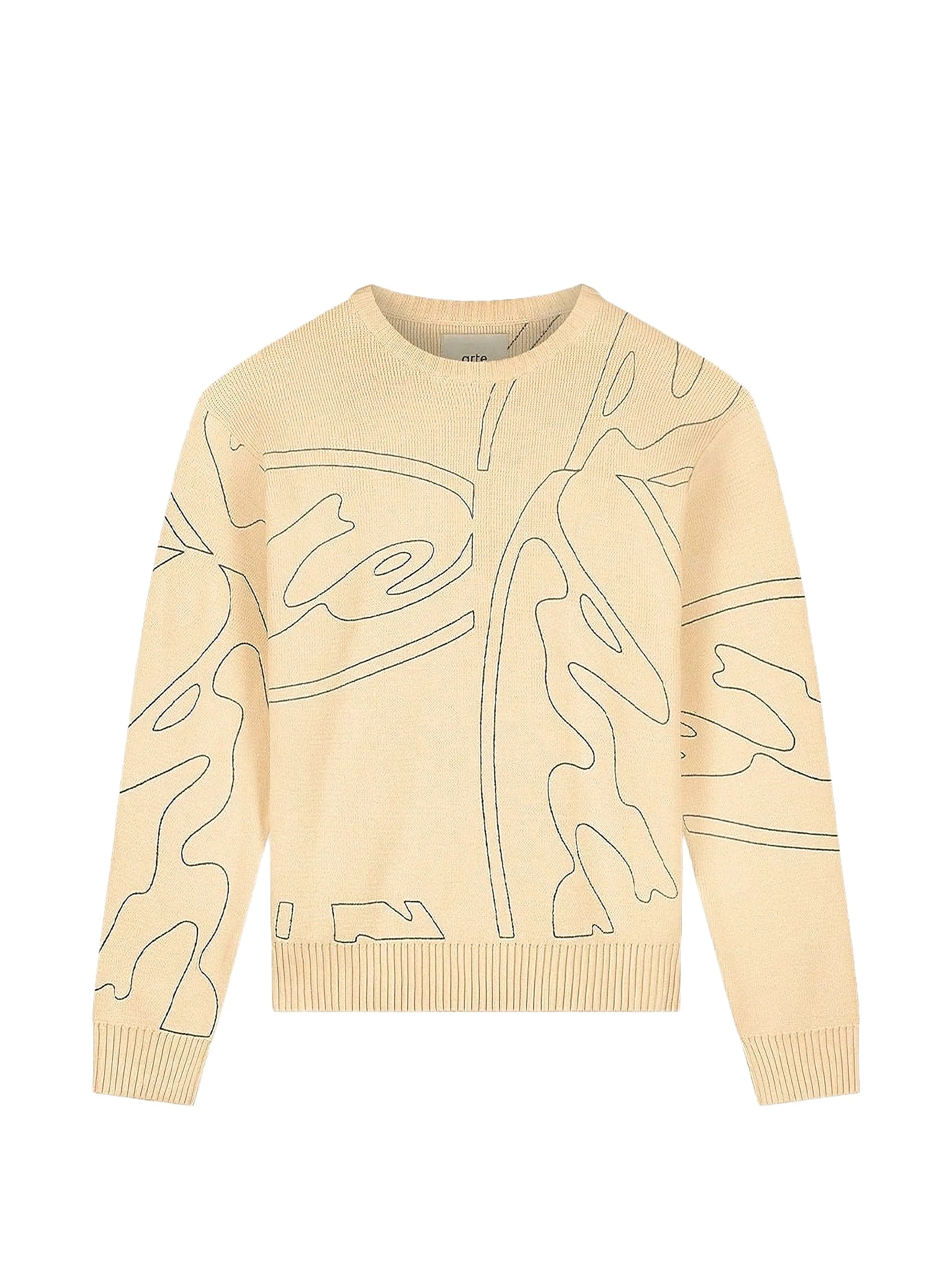 Arte Antwerp Arte Antwerp Crew Neck Long-sleeve Sweater