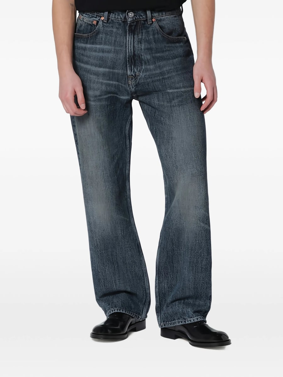 Our Legacy Our Legacy Third Cut Washed-effect Jeans