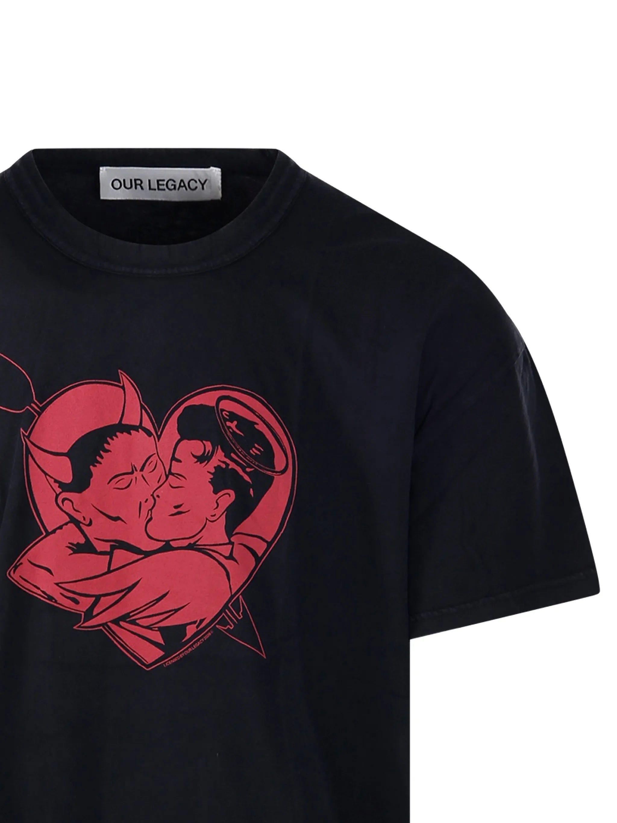 Our Legacy Our Legacy Loose Print-detail T-shirt, view 2