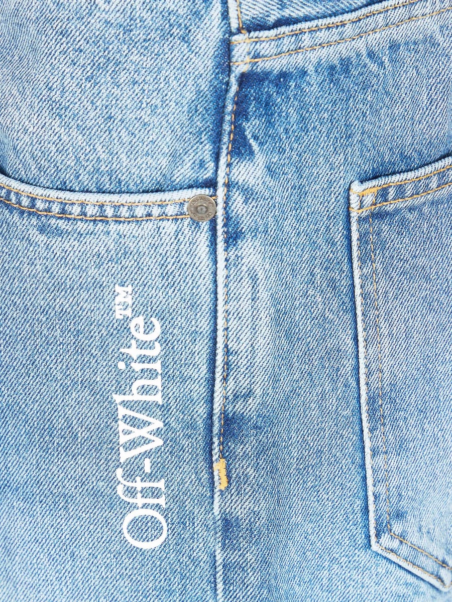Off-White Off-white Half Arrow Motif Jeans, view 2