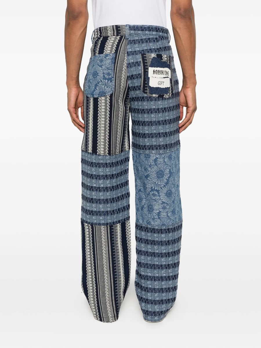 Honor The Gift Honor The Gift Tapestry Patchwork Trousers, view 2
