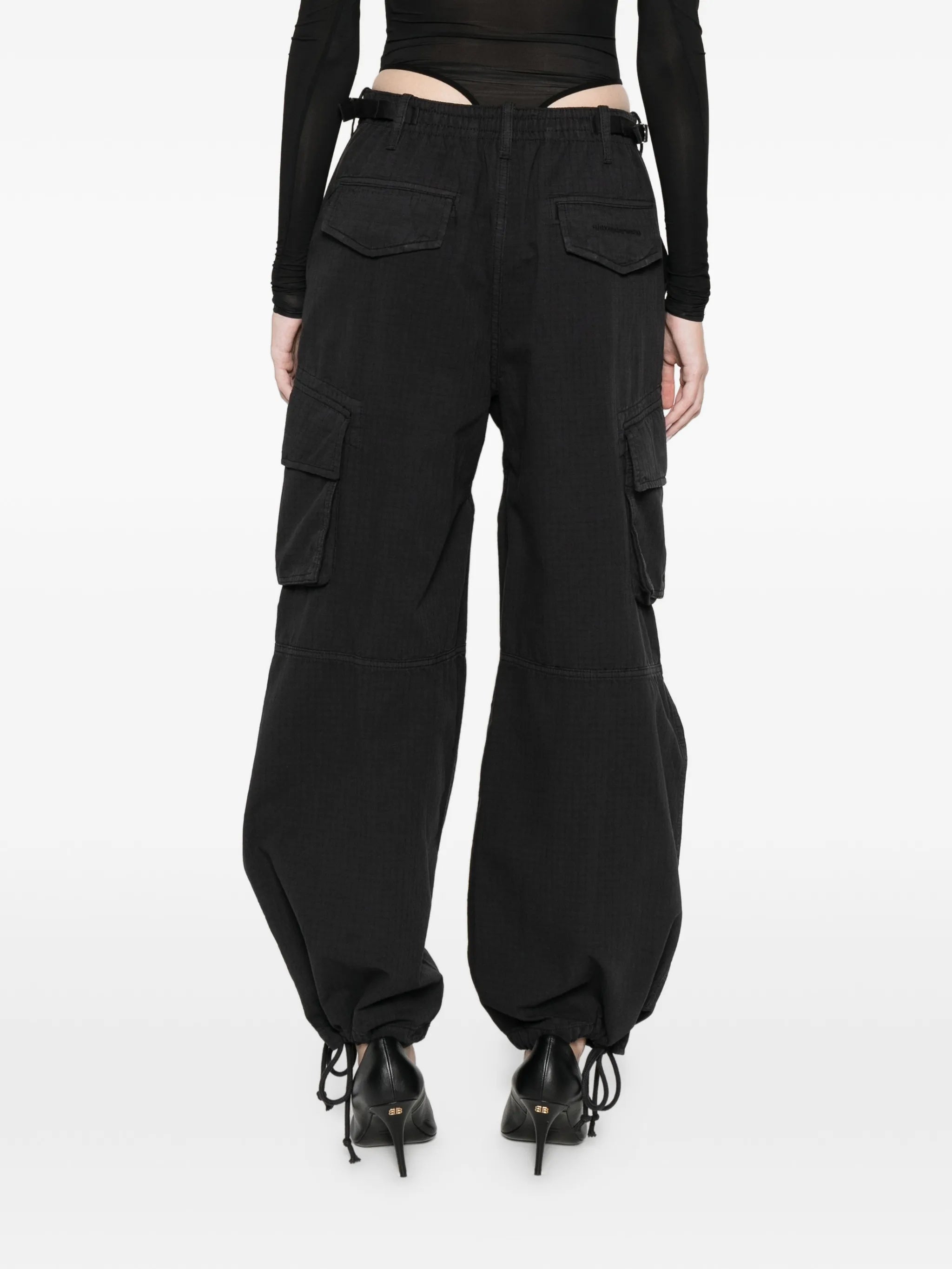 Alexander Wang Alexander Wang Mid-rise Cargo Pants, view 2