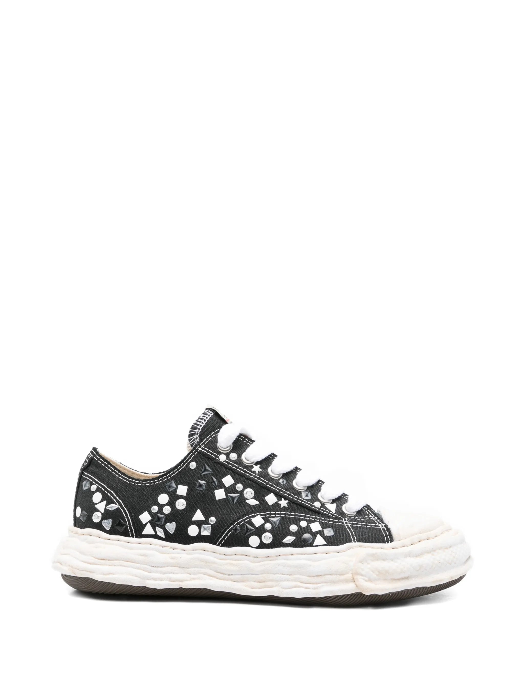Maison Mihara Yasuhiro Maison Mihara Yasuhiro  Peterson 23 Embellished-canvas Sneakers