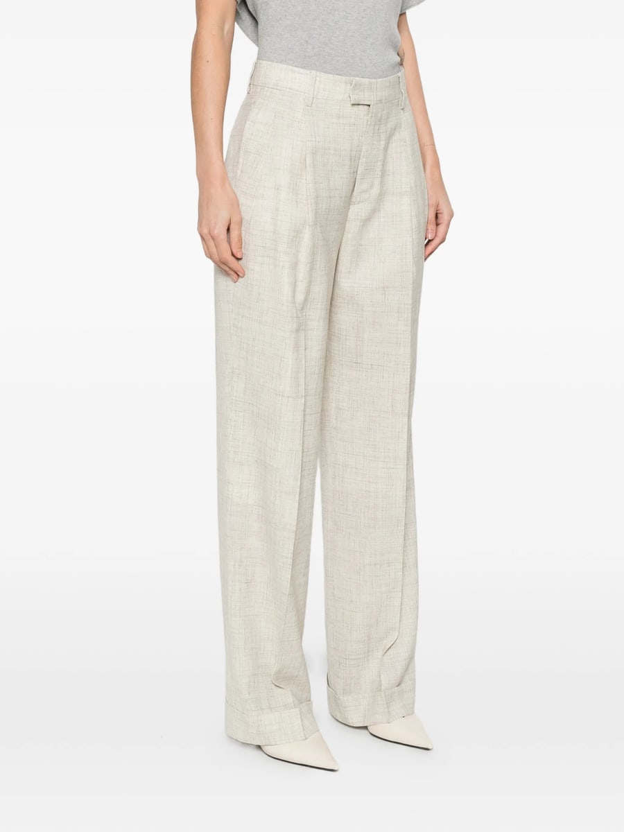 Berwich Berwich Simona Pleated Trousers, view 4