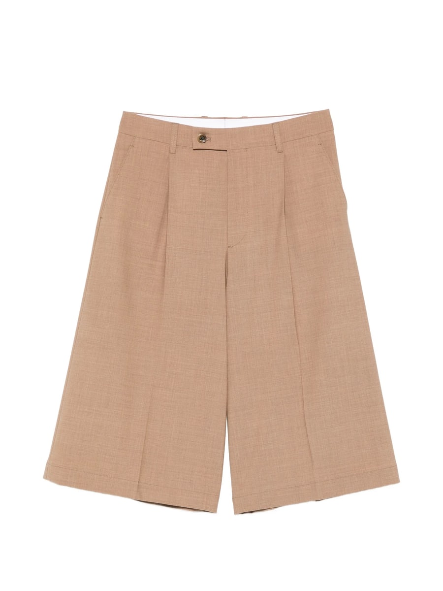 Berwich Berwich Linda Pleated Shorts