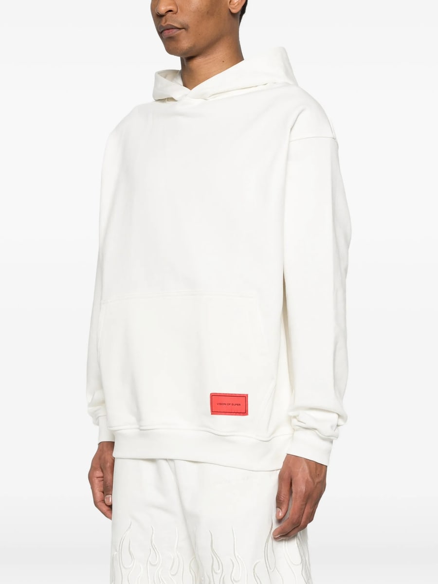 Vision Of Super Vision Of Super Logo-patch Hoodie, view 4