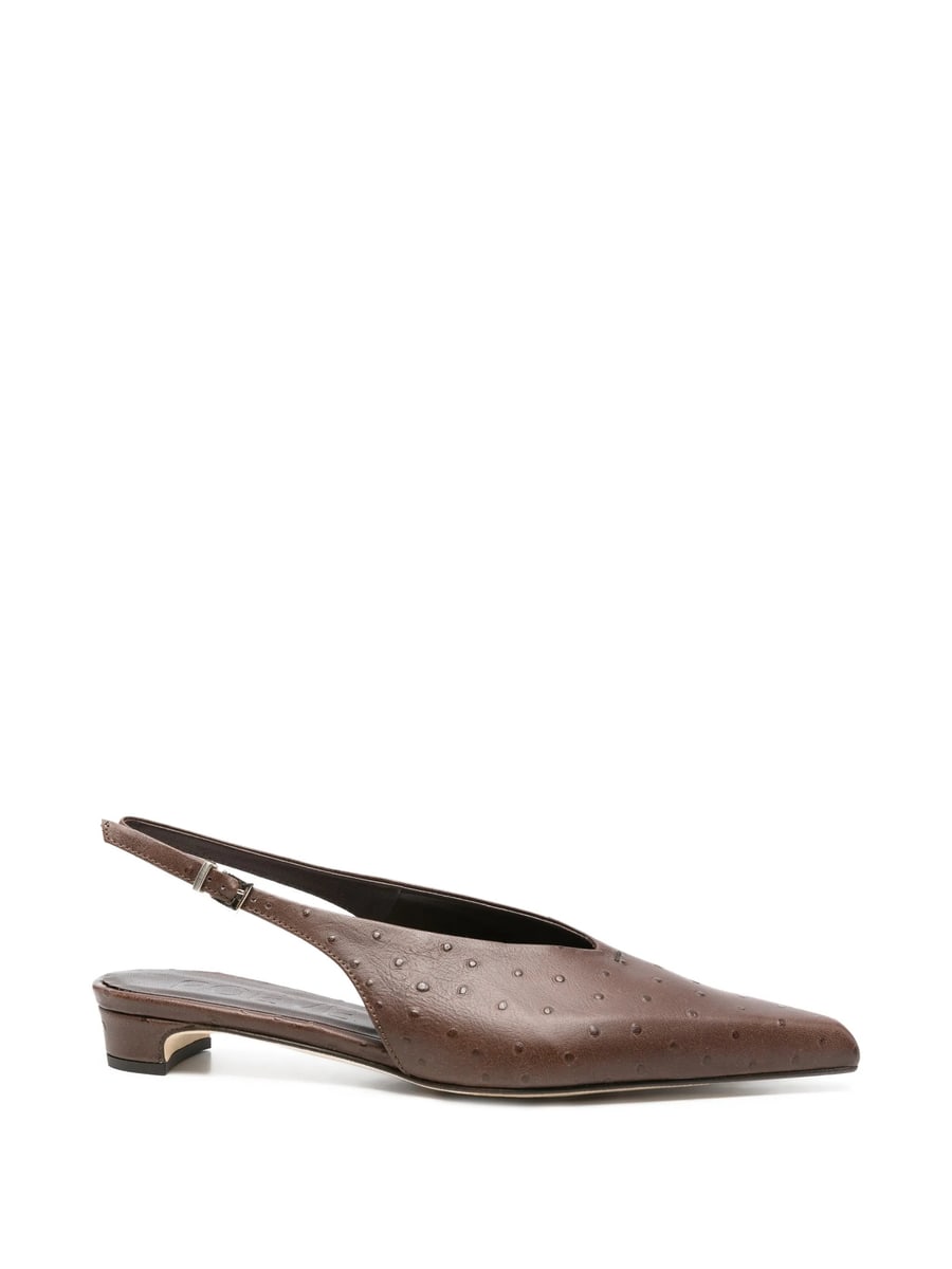 Poeve Poeve Pointed Slingback Pumps