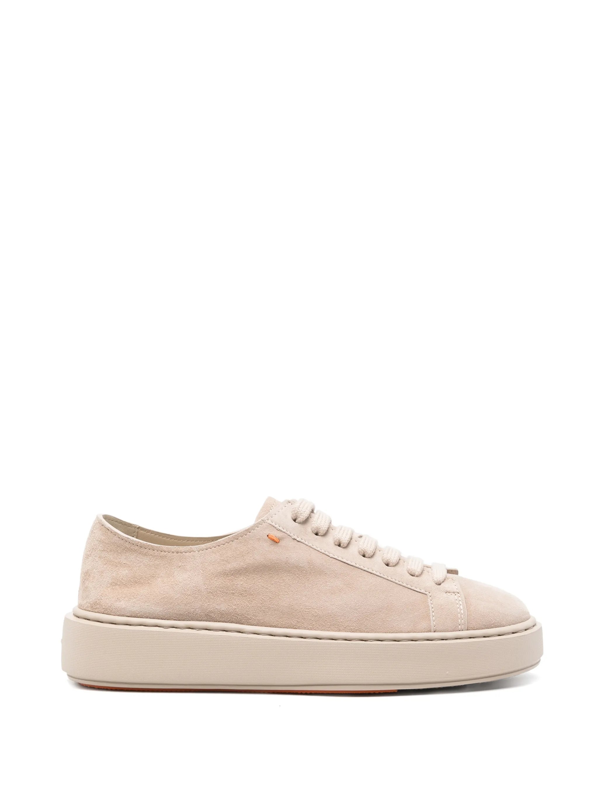 Santoni Santoni Lace-fatening Suede Sneakers