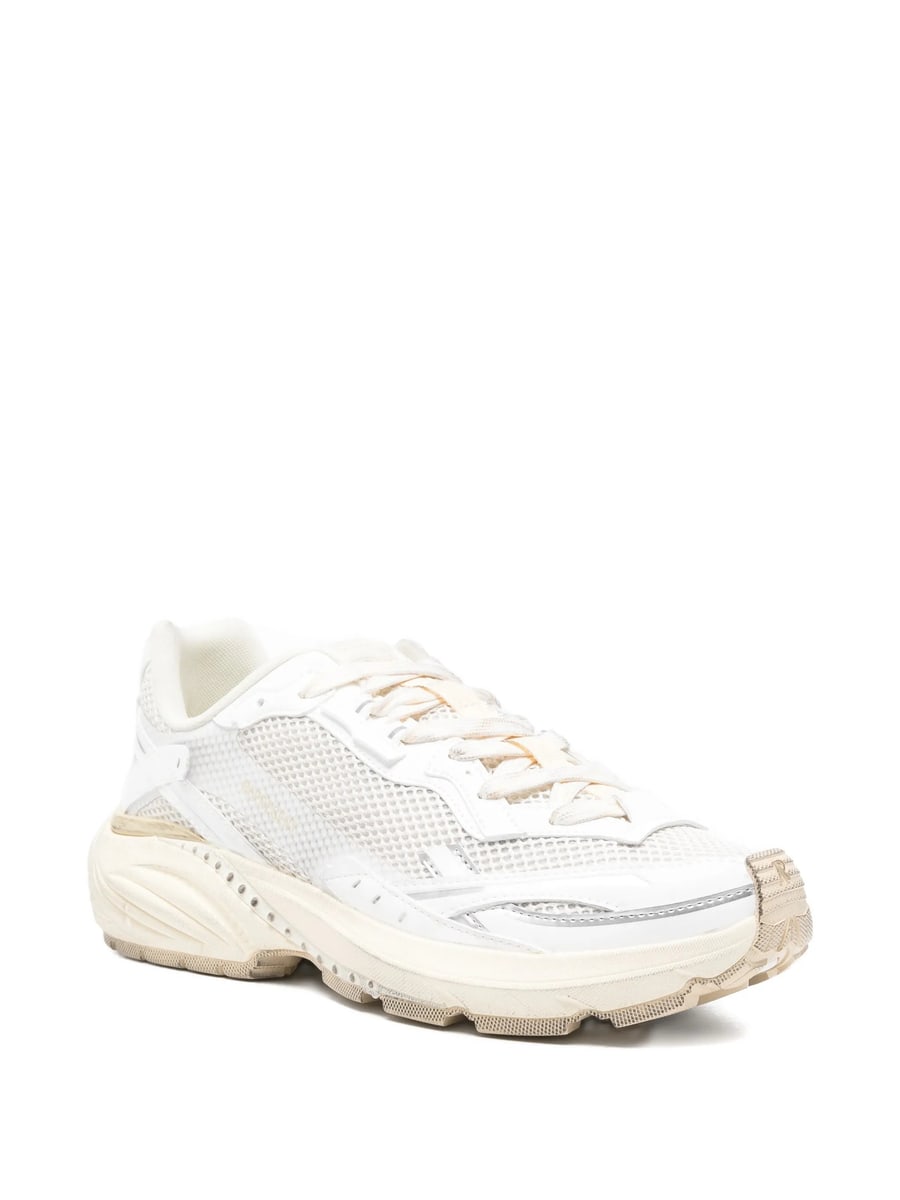 Represent Represent Storm-Torn Mesh Panelled Sneakers, view 2