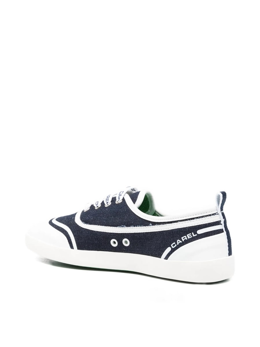 Carel Paris Carel Paris Sol Denim Sneakers, view 2