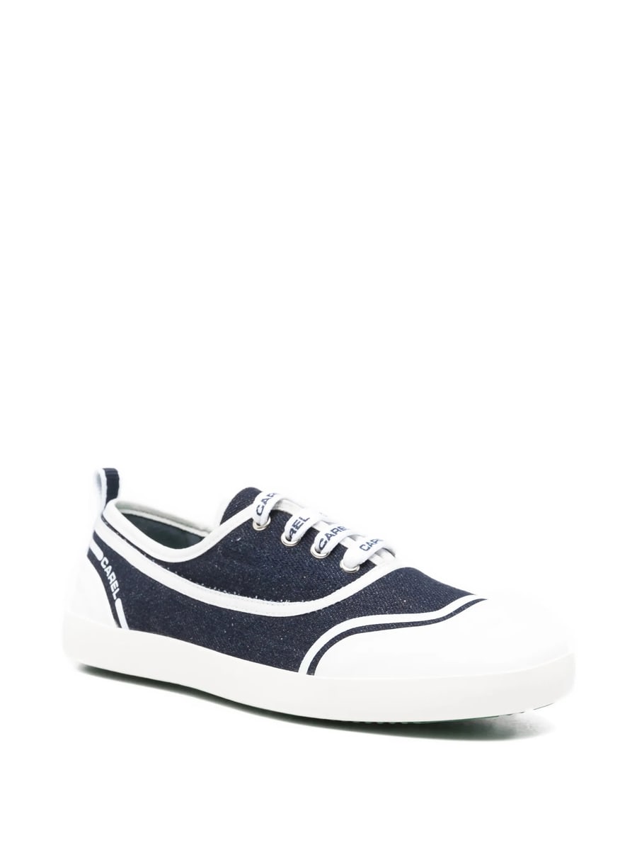 Carel Paris Carel Paris Sol Denim Sneakers, view 3