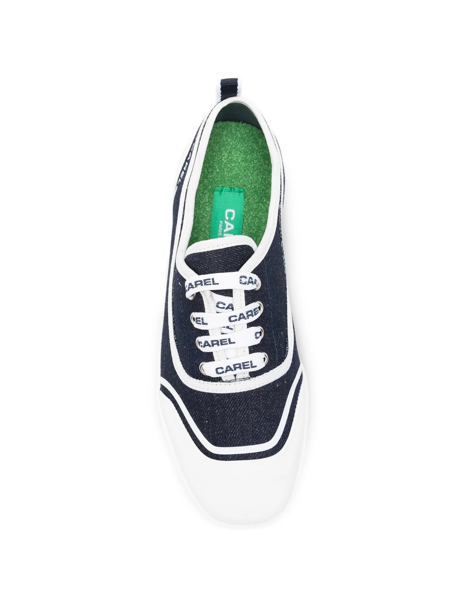 Carel Paris Carel Paris Sol Denim Sneakers, view 4