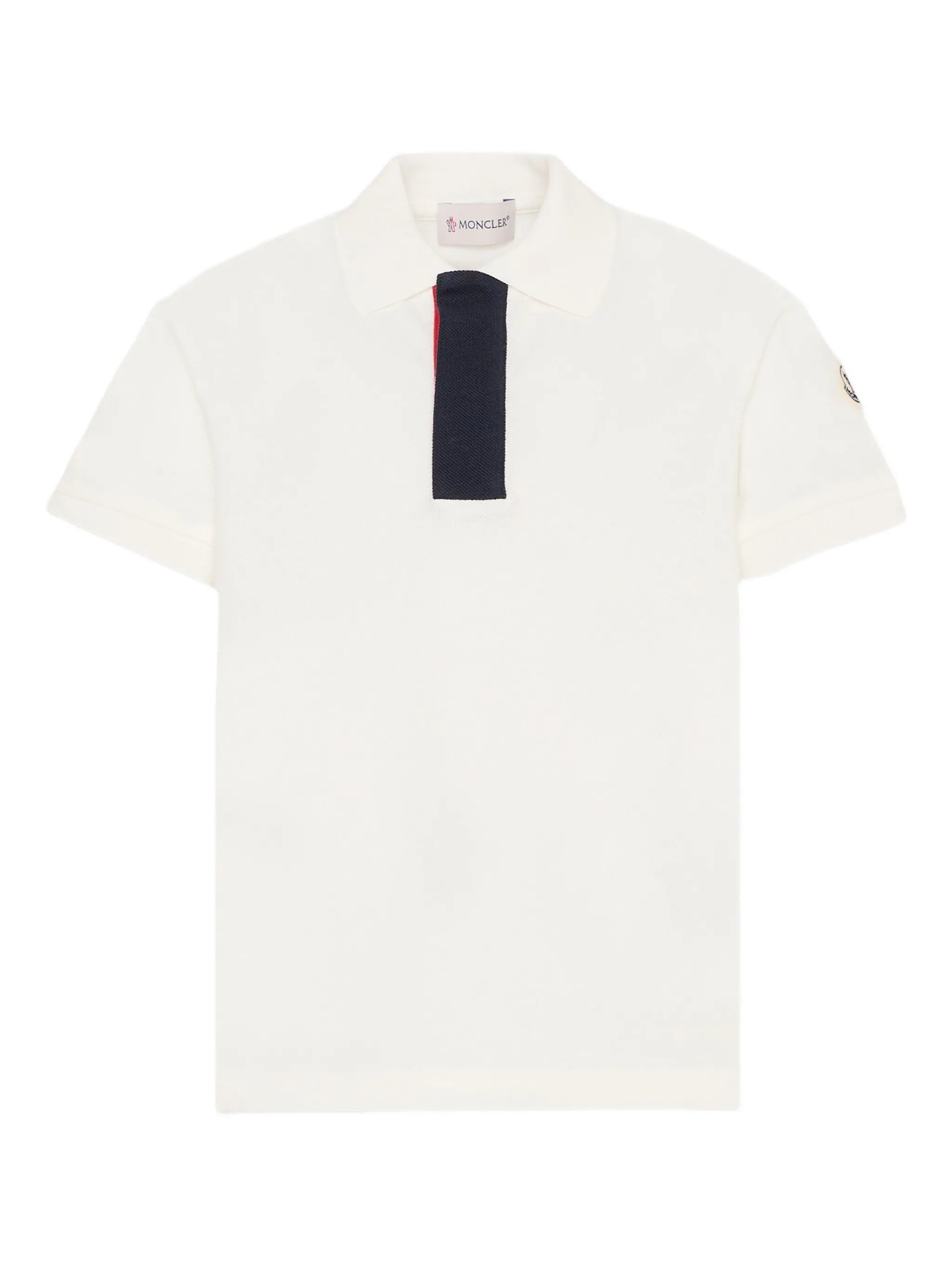 Moncler Moncler Logo-patch Polo Shirt