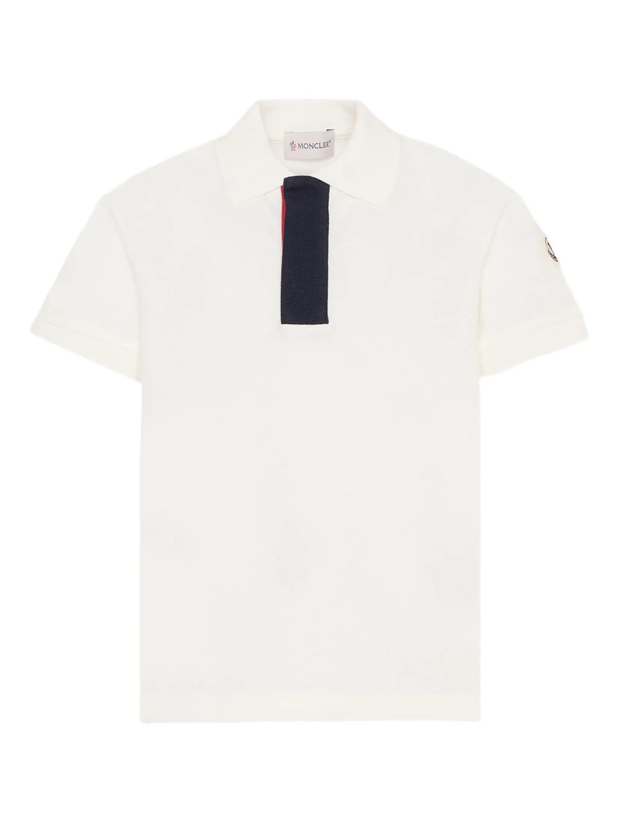 Moncler Moncler Logo-patch Polo Shirt