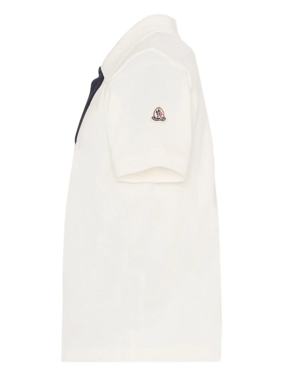 Moncler Moncler Logo-patch Polo Shirt, view 3