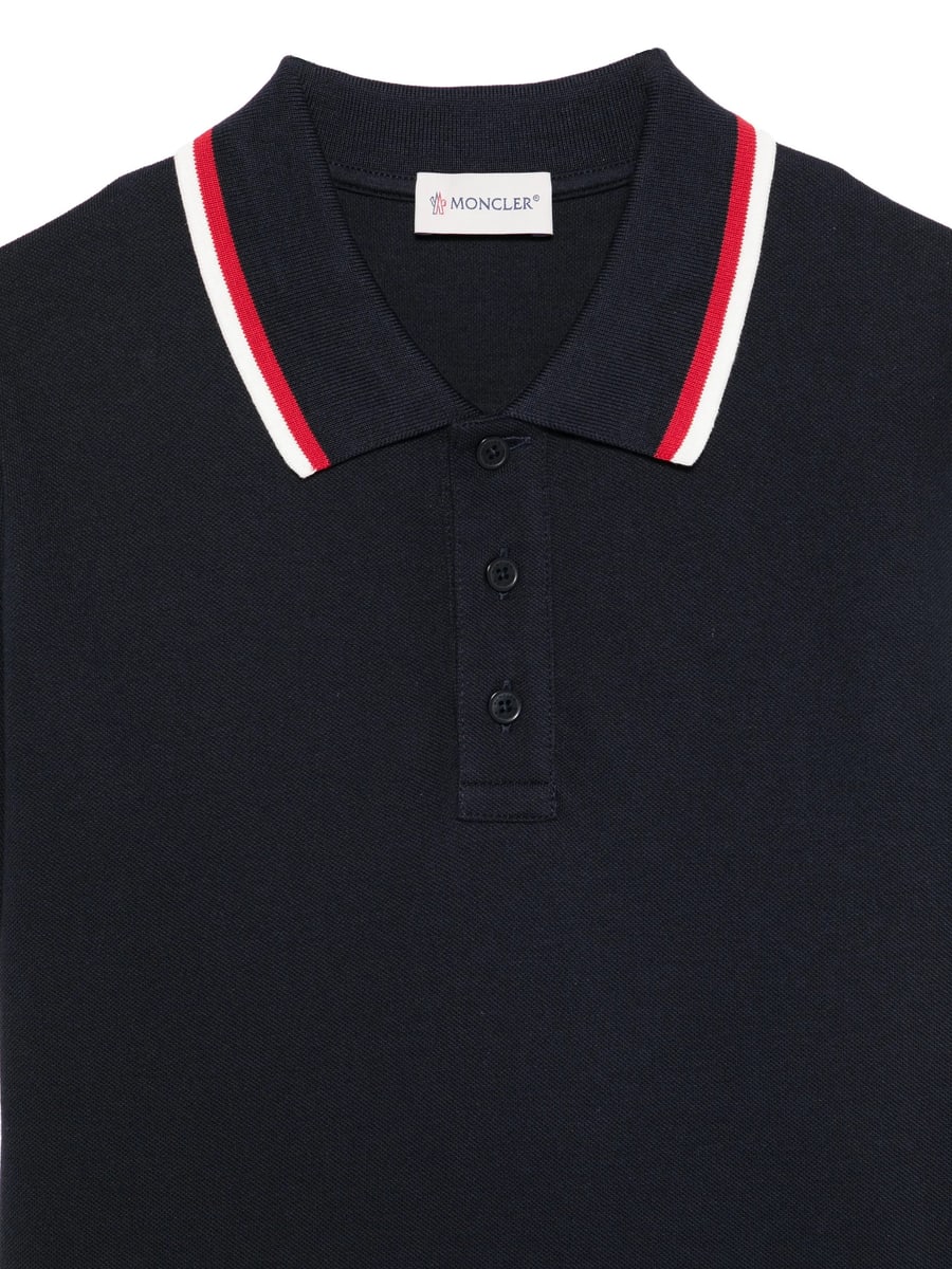 Moncler Moncler Logo-patch Polo Shirt, view 2